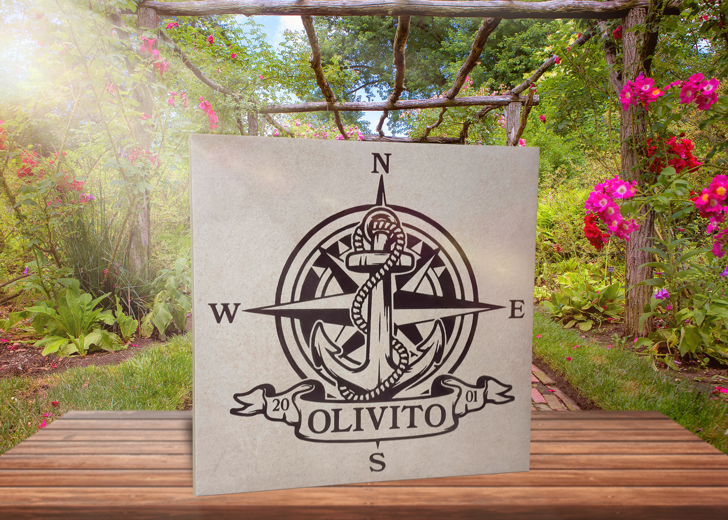 Compass Garden Stone – Porcelain Outdoor Tile